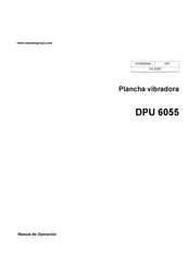 Wacker Neuson 0610049 Manual De Operación