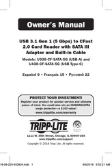 Tripp-Lite 338-CF-SATA-5G El Manual Del Propietario
