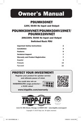 Tripp-Lite PDUMH30HV19NET El Manual Del Propietario
