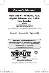 Tripp-Lite U444-06N-HV4GUB El Manual Del Propietario