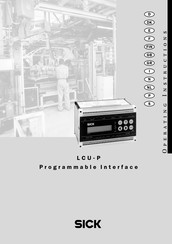 SICK LCU-P Manual De Instrucciones