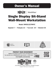 Tripp-Lite WorkWise WWSS1327RWTC El Manual Del Propietario