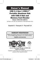 Tripp-Lite U460-002-2AM-C1 El Manual Del Propietario