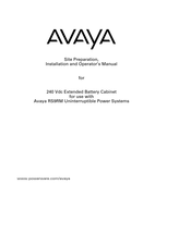 Avaya RS9RM 6000 VA Manual Del Usuario