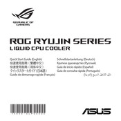 Asus Rog Ryujin Serie Guía De Referencia Rápida