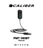 Caliber PMT 061BT Manual