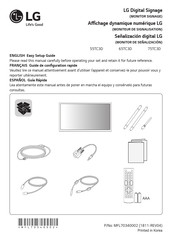 LG 65TC3D Serie Guía Rápida