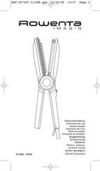 Rowenta REFERENCE CERAMIC CF7500A0 Modo De Empleo