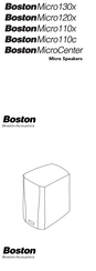 Boston Micro130x Manual Del Usuario