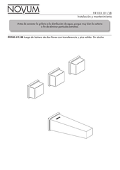 NOVUM FR103.01/J8 Instalación Y Mantenimiento
