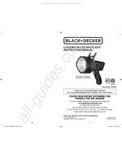 Black and Decker LIONLEDBC Manual De Instrucciones