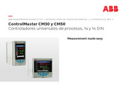 Abb ControlMaster CM30 Instrucciónes De Puesta En Marcha