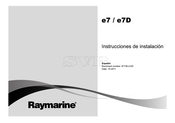 SVB Raymarine e7 Instrucciones De Instalación