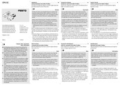 Festo CPV-SC Manual De Instrucciones