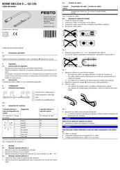 Festo NEBM­SM12G8­E ­Q5­LE6 Serie Traducción Del Manual Original
