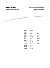 Toshiba AR100 Guía De Información Del Usuario