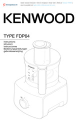 Kenwood FDP64 Instrucciones