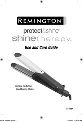 Remington protect&shine shine therapy S-4444 Guía Para El Uso Y El Cuidado