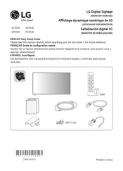 LG 55TA3E Guía Rápida