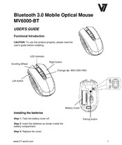 V7 MV6000-BT Guía De Usuario
