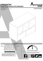 Ameriwood HOME 2795013COM Manual Del Usuario