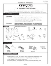 LUND 310002 Instrucciones De Instalación