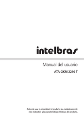 Intelbras GKM 2210 T Manual Del Usuario