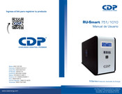 Cdp R Serie Manual Del Usuario