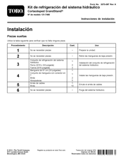 Toro 121-7480 Instrucciones De Instalación