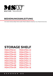 MSW MSW-STSH-04 Manual De Instrucciones
