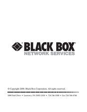 Black Box AC561A-250 Instrucciones De Seguridad