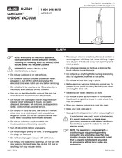 Uline H-2549 Manual Del Usuario