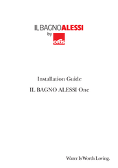 Oras IL BAGNO ALESSI One 8585 Instrucciones De Instalación