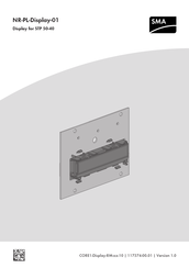 SMA NR-PL-Display-01 Instrucciones Para La Sustitución