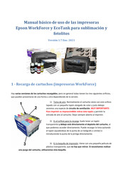 Epson WorkForce Serie Manual Básico De Uso