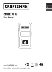 Craftsman CMHT77637 Manual Del Usuario