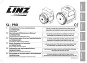 Linz electric SL-PRO 28 Instrucciones Para El Uso Y El Mantenimiento