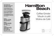 Hamilton Beach CM13 Manual Del Usuario