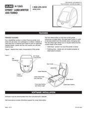 Uline DYMO 450 TURBO Guia De Inicio Rapido