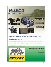 Pauny HUSCO Hitch Manual De Usuario