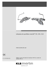 KLS Martin group marLED E9 Instrucciones De Uso