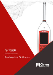 Cirrus Research Optimus+ Manual Del Instrumento