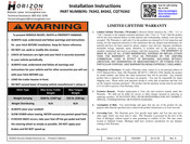 Horizon Global CQT76342 Instrucciones De Instalación