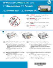 HP Photosmart C4400 All-in-One Serie Manual De Usuario