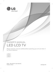 LG LM86 Serie El Manual Del Propietario