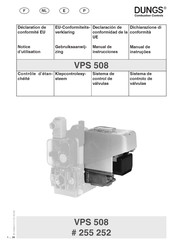 Dungs VPS 508 S05 Instrucciones De Servicio Y Montaje