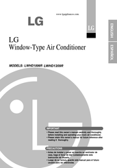 LG LWHD1006R Manual De Instrucciones