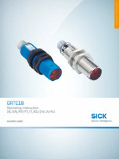 SICK GRTE18 Instrucciones De Operación