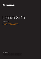 Lenovo S21e-20 Guia Del Usuario