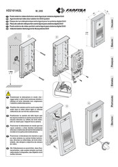 FARFISA INTERCOMS DUO VD2101AGL Manual Del Usuario